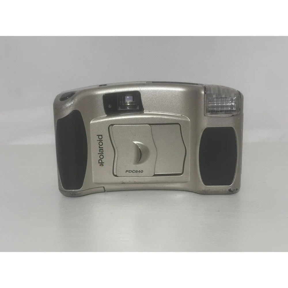Vintage Polaroid PhotoMAX PDC 640 Digital Camera Silver Untested